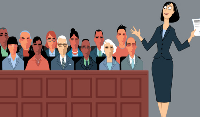 tribunal visuel