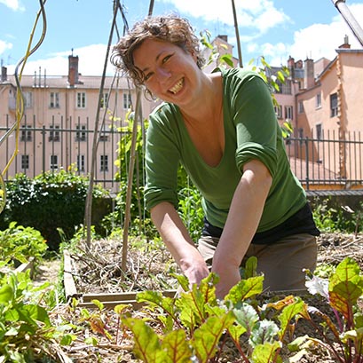 jardin pentes vertes