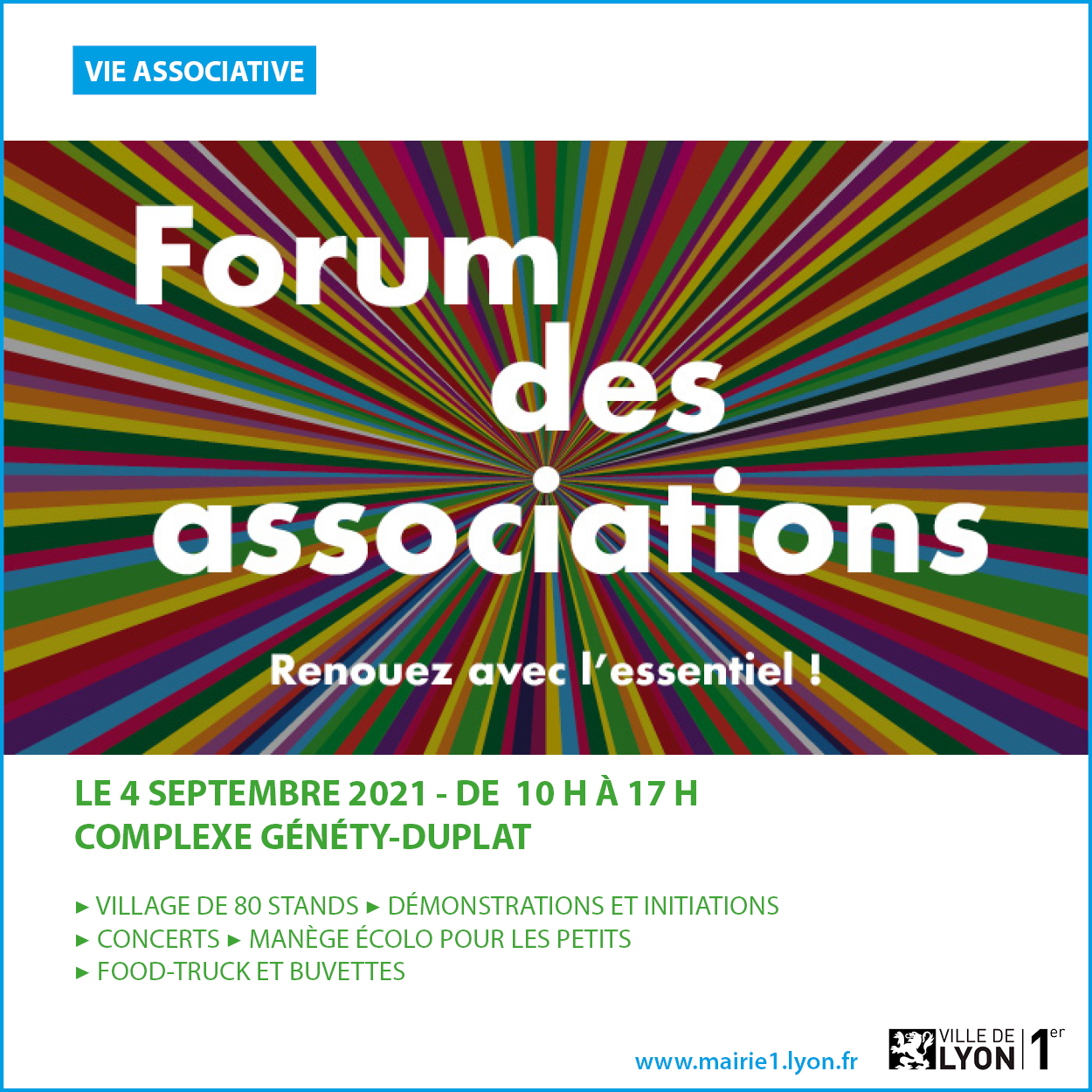 visuel carre forum associations 2021 mairie du 1er arrondissement