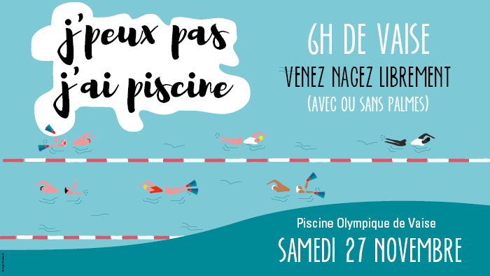 Les 6h de natation de Vaise