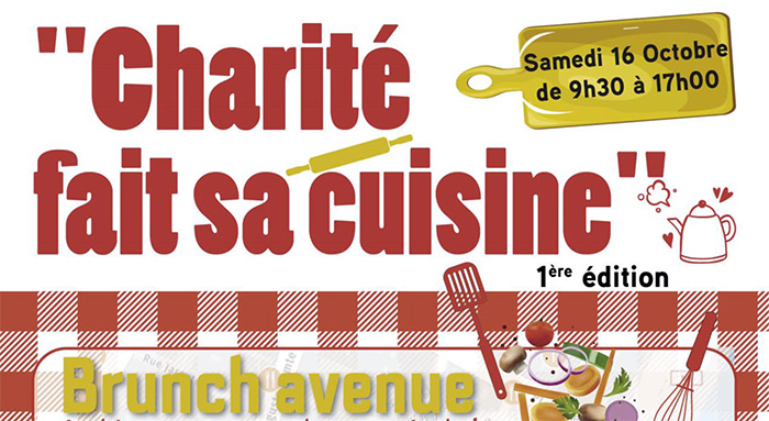 Charité fait sa cuisine