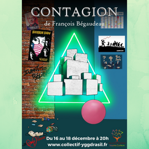 Visuel pièce théâtre contagion