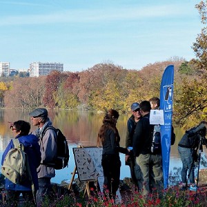 Deux parcs au bord de l'eau