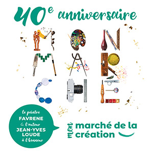 40 ans du marché de la création