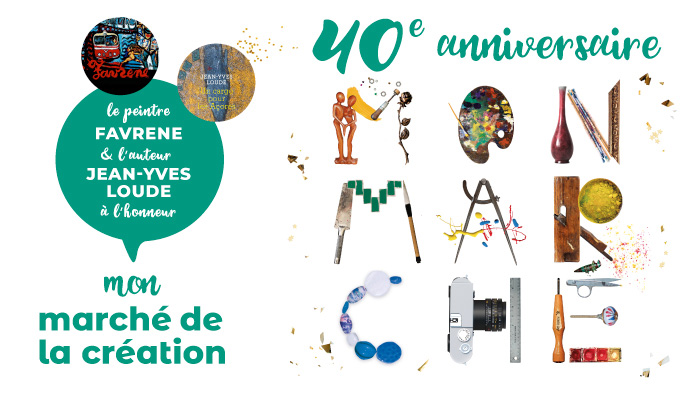 40 ans du marché de la création