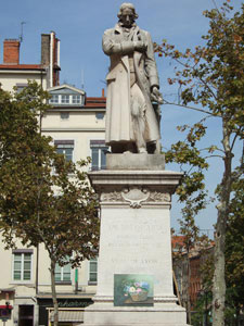 La statue de Jacquard