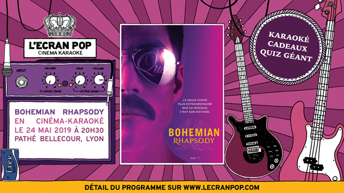 L’Ecran Pop Bohemian Rhapsody