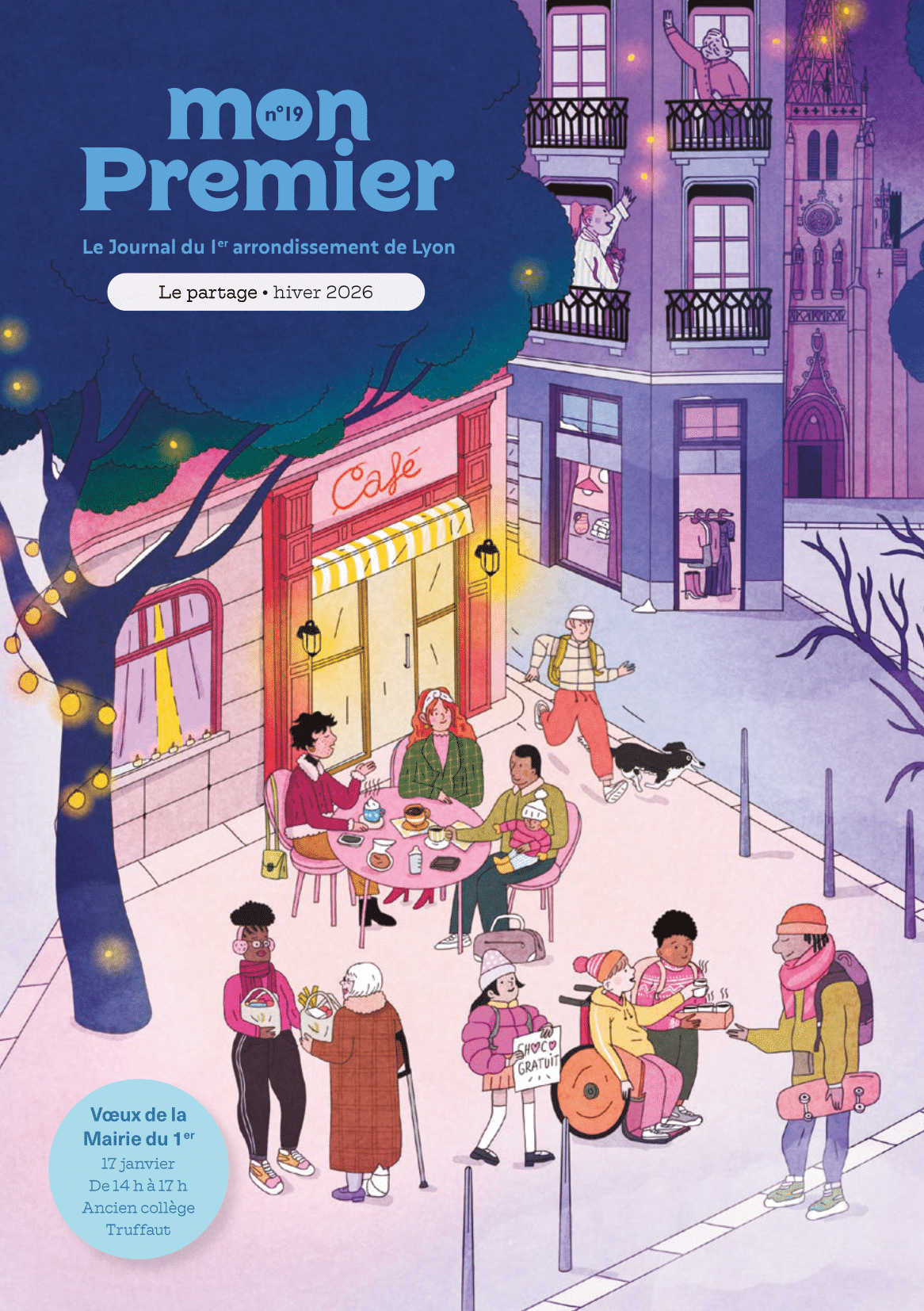 Page de couverture du journal d'arrondissement - été 2025