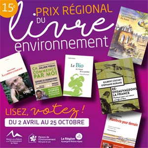 15e Prix Régional du Livre Environnement