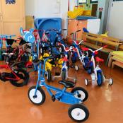 Des vélos pour l'école maternelle Alain Fournier